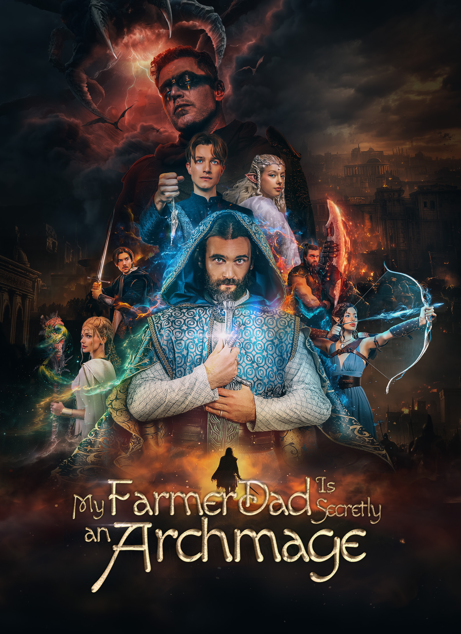 My Farmer Dad Is Secretly an Archmage My Farmer Dad Is Secretly an Archmage Chinese drama poster - ShortMax