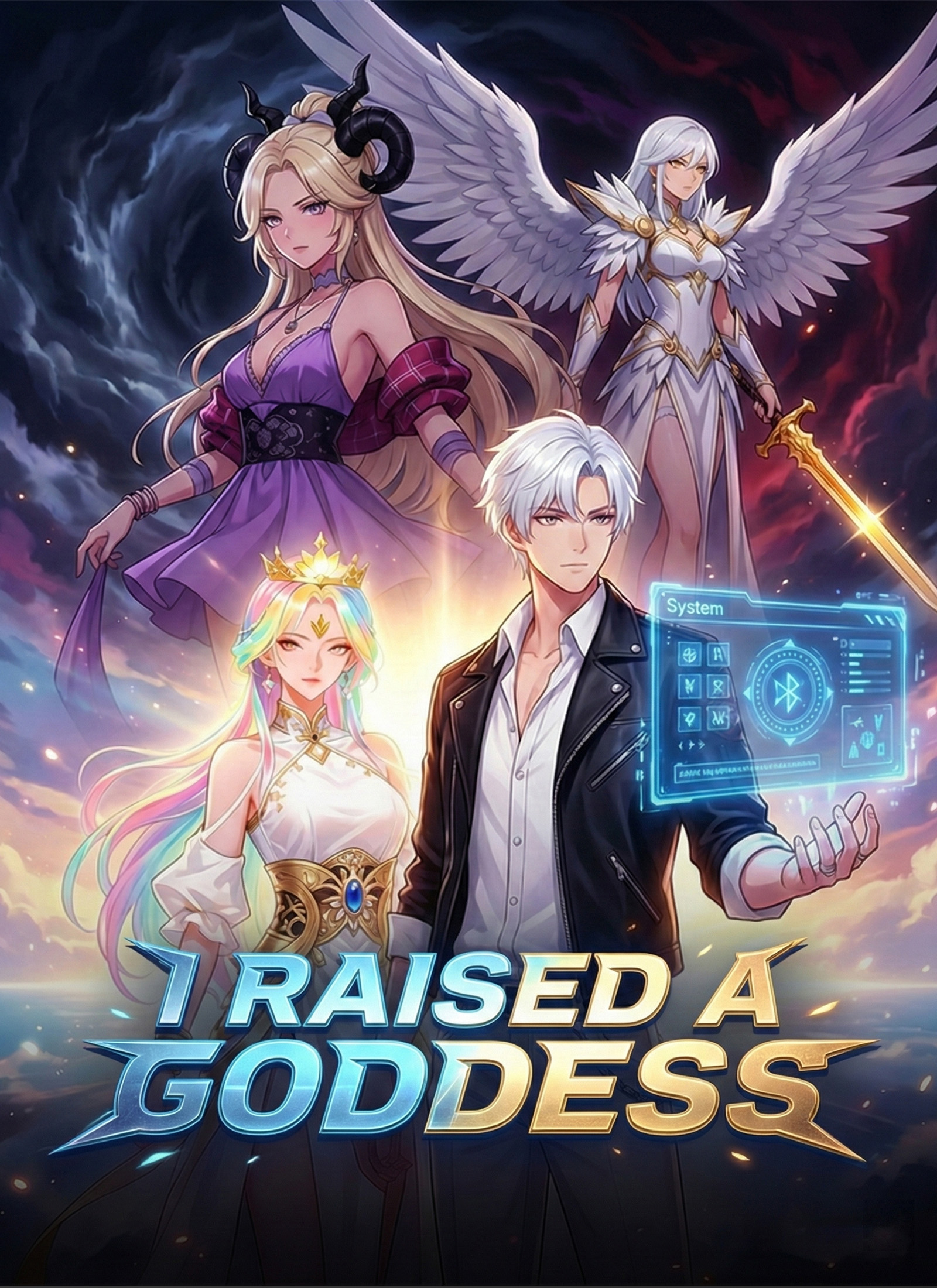 I Raised a Goddess Drama China I Raised a Goddess sub Indo - poster