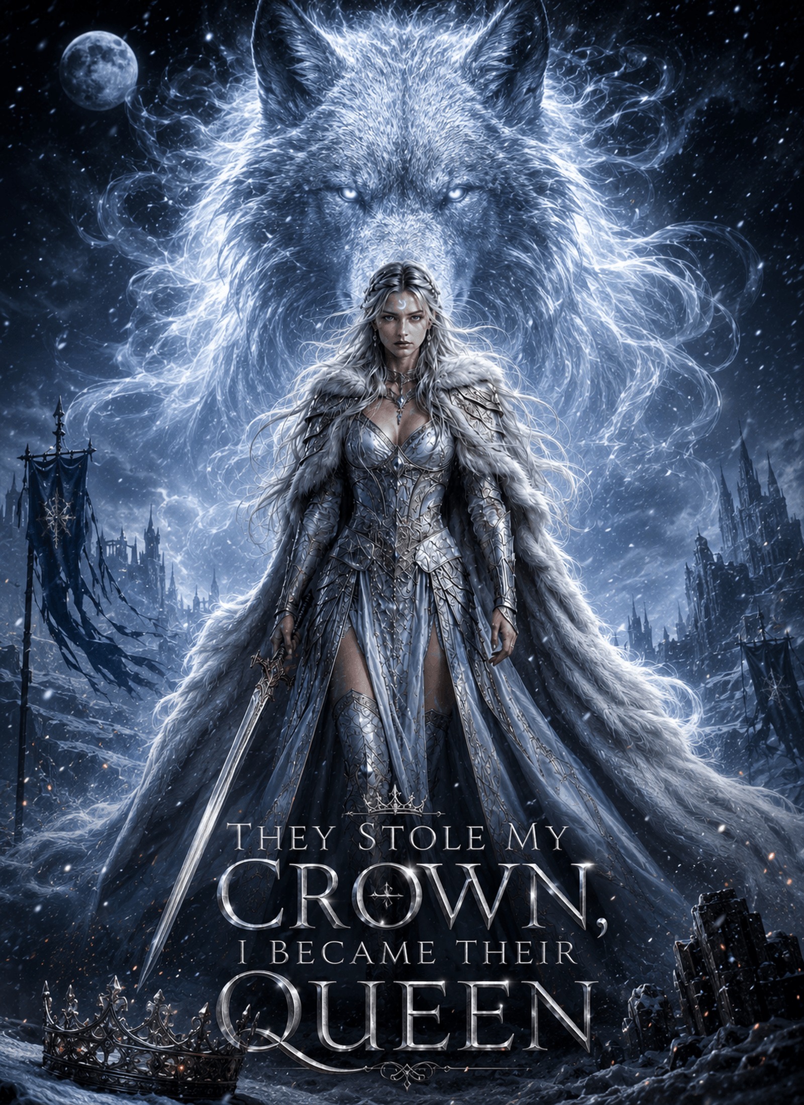 Drama China They Stole My Crown, I Became Their Queen sub Indo - poster